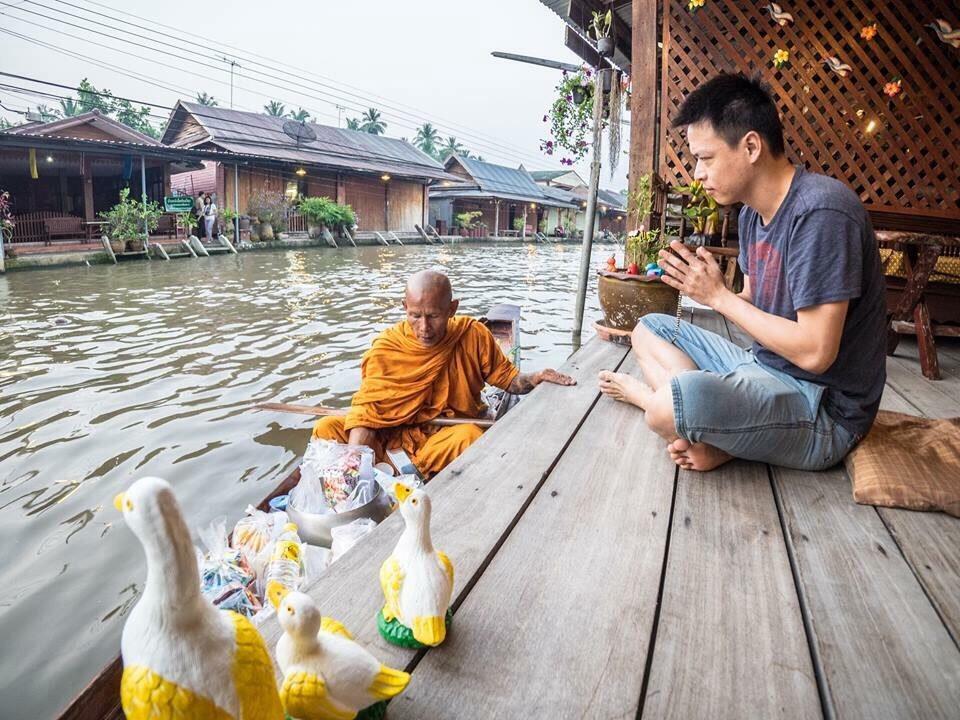 Baanklong Amphawa Homestay ภายนอก รูปภาพ